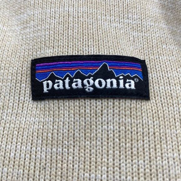 Patagonia Women's Better Sweater Quarter Zip Oatmeal Size Small - Picture 9 of 11